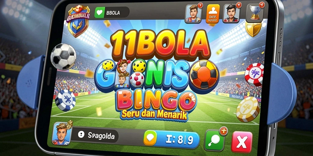 Tampilan gameplay 11BOLA yang menarik dan menantang.