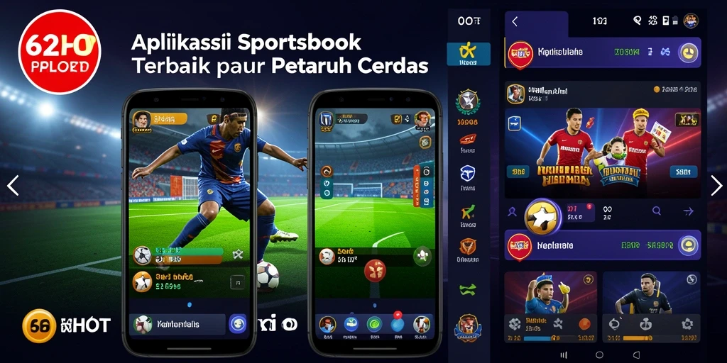 Tampilan gameplay menarik dari 62HOT saat memasang taruhan olahraga.