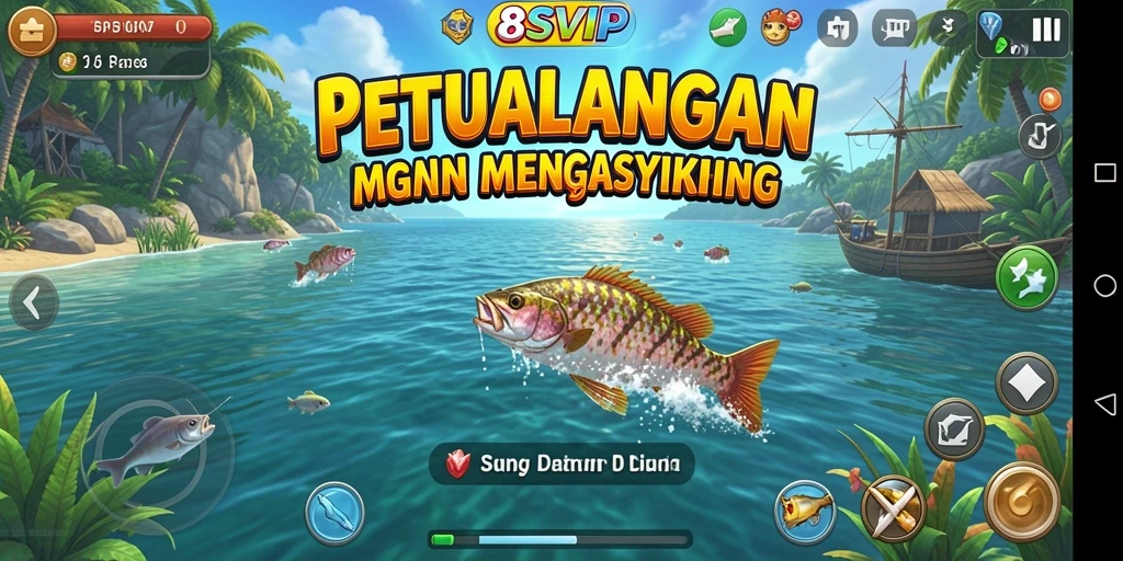 Tangkapan ikan yang spektakuler di 8SVIP