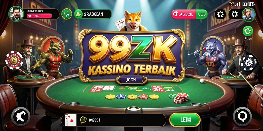 Screenshot menampilkan gameplay seru dari 999ZK di kasino.