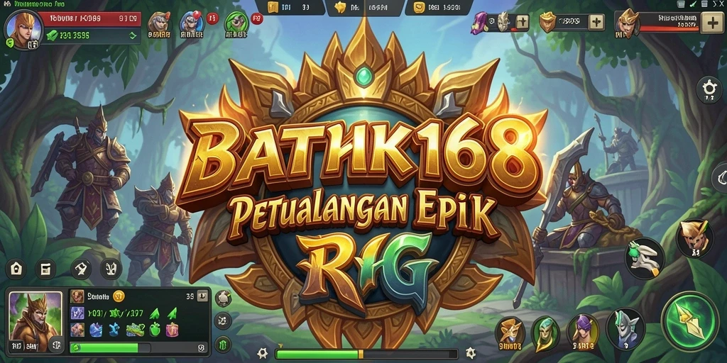 Gameplay epik dan karakter yang mendebarkan di BATIK168.