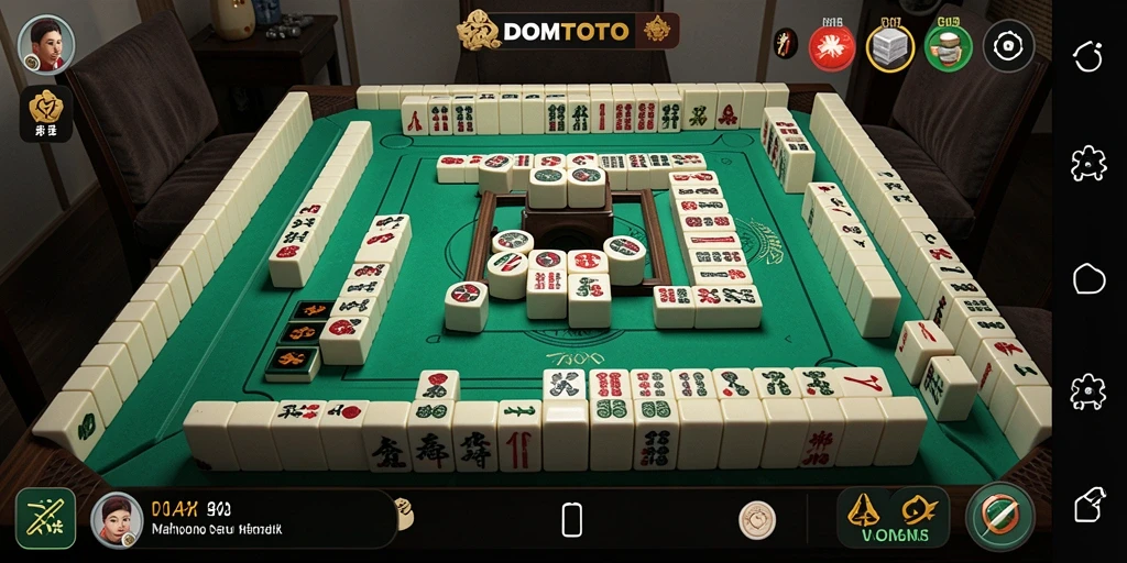Tampilan menarik dari gameplay DOMTOTO yang mendebarkan.
