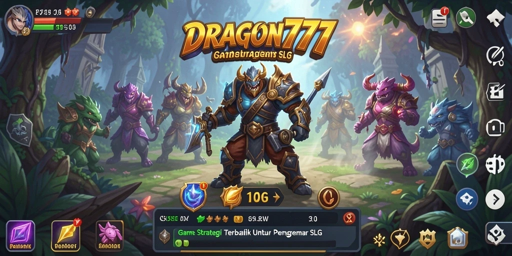 Tampilan gameplay menarik dari DRAGON777 dengan elemen strategi yang kaya.