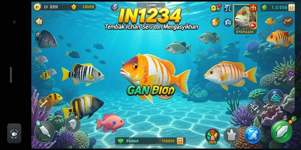 Gameplay seru dan menegangkan dalam IN1234.