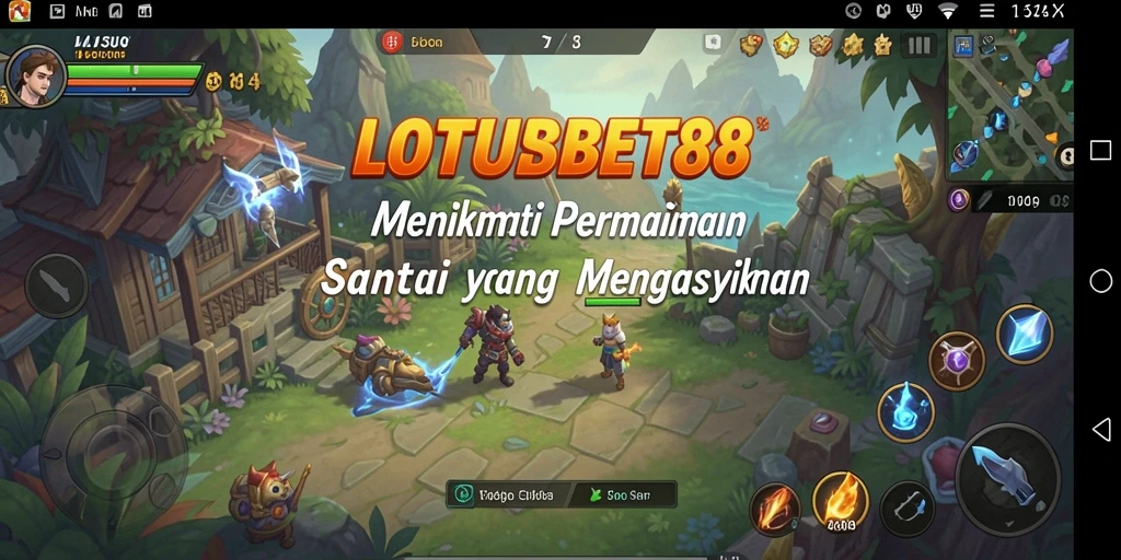Tampilan gameplay LOTUSBET88 yang menawan dan mengasyikkan.