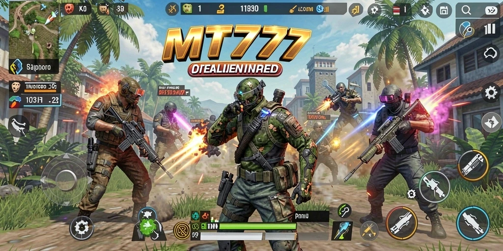 Screenshot utama MT777 menampilkan antarmuka aplikasi Utility yang intuitif.