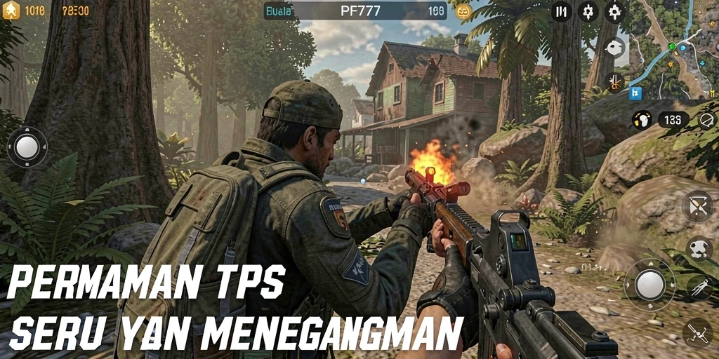 Tampilan game PF777 yang mendebarkan saat pertempuran berlangsung.
