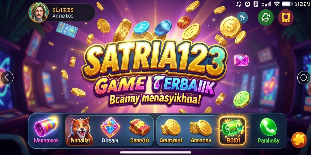 Screenshot menunjukkan gameplay Slot yang menarik dan penuh warna.