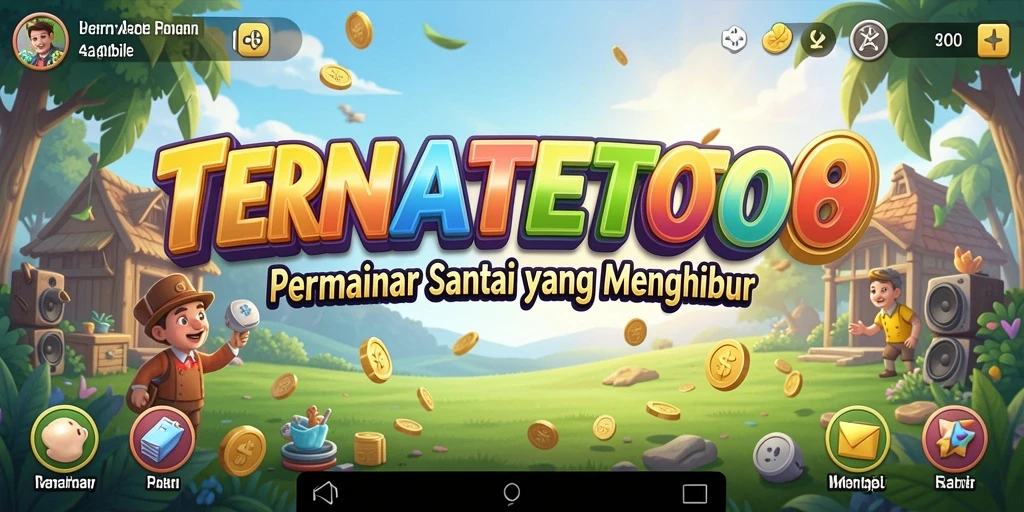 Screenshot gameplay TERNATETOTO yang menggambarkan keseruan permainan.